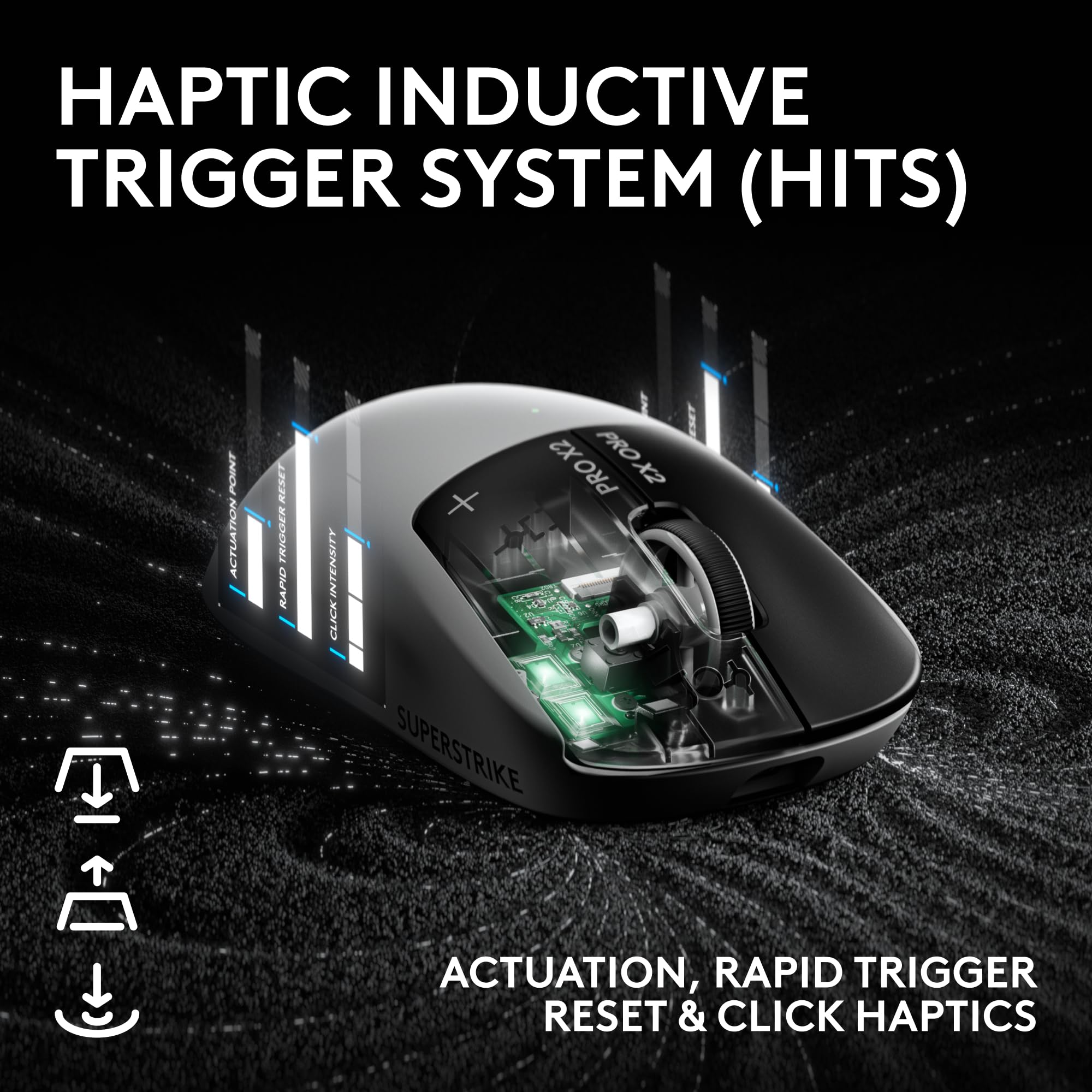 Amazon.com: Logitech PRO X2 SUPERSTRIKE Lightspeed - Mouse